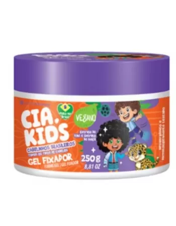 CIA KIDS VEGANO CABELINHOS BRASILEIROS GEL FIXADOR 250G