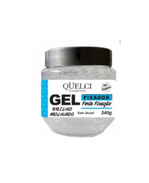 QUELCI GEL CRISTAL FORTE FIXAÇÃO 240G POTE