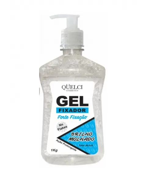 QUELCI GEL CRISTAL FORTE FIXAÇÃO 1KG