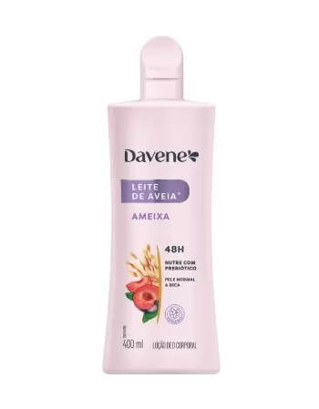 DAVENE AVEIA HIDRATANTE CORPO 400ML AMEIXA