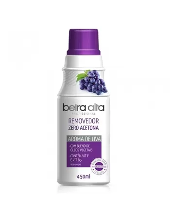 BEIRA ALTA REMOVEDOR ZERO ACETONA UVA 450ML