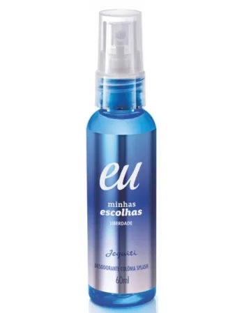 JEQUITI COLONIA DESODORANTE SPLASH EU MINHAS ESCOLHAS LIBERDADE 60 ML