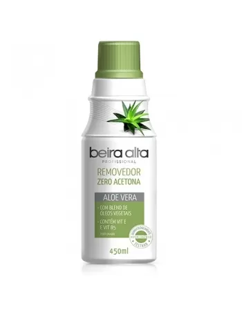 BEIRA ALTA REMOVEDOR ZERO ACETONA ALOE VERA 450ML