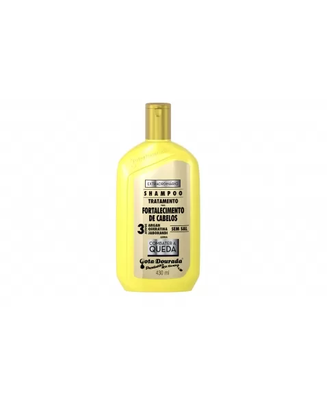 GOTA DOURADA SHAMPOO EXTRA COMBATE A QUEDA 430ML