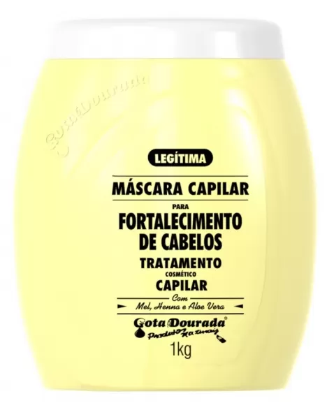 GOTA DOURADA FORTALECIMENTO 1KG MASCARA