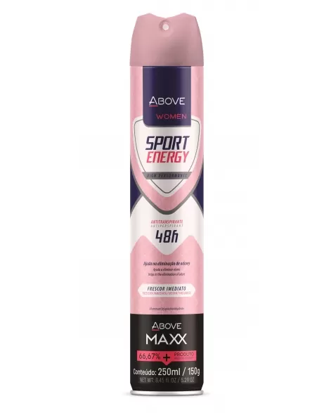 ABOVE DES MAXX WOMEN 250ML SPORT ENERGY