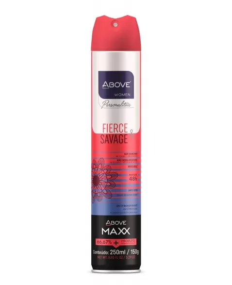 ABOVE DES MAXX WOMEN 250ML PERSONALIT FIERCE