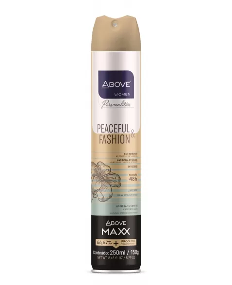 ABOVE DES MAXX WOMEN 250ML PERSONALIT PEACEFUL