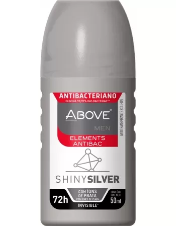 ABOVE DES ROLLON MEN 50ML ELEMENTS SHINY SILVER