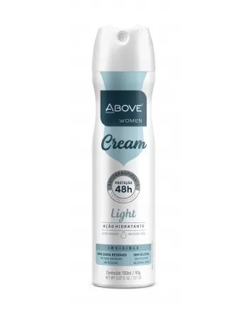 ABOVE DES CREAM 150ML WOMEN LIGHT 48H PROTEÇÃO