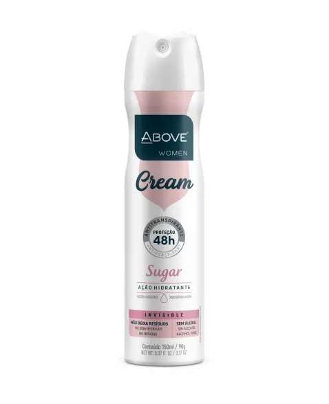 ABOVE DES CREAM 150ML WOMEN SUGAR 48H PROTEÇÃO