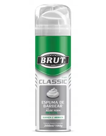 BRUT ESPUMA DE BARBA CLASSIC 200ML/190G