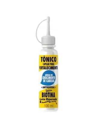 GOTA DOURADA TONICO ANTIQUEDA C/ BIOTINA 100ML