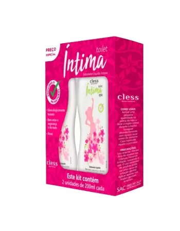 CLESS SABONETE LIQUIDO INTIMO 200ML (KIT C/ 2UNID)