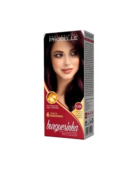 PROBELLE COLOR BURGUESINHA TONAL 3.66 VERM INTEN