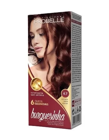 PROBELLE COLOR BURGUESINHA TONAL 4.7 CAST MED MARROM