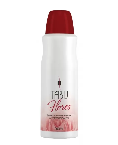 TABU DESODORANTE SPRAY 90ML FLORES