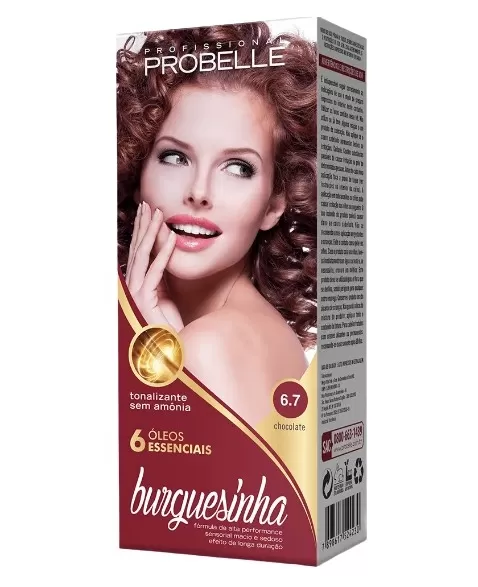 PROBELLE COLOR BURGUESINHA TONAL 6.7 CHOCOLATE